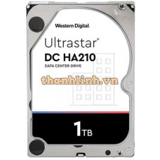 Ổ cứng HUS722T1TALA604 -Ultrastar HA210 (1T) WD Ultrastar 1TB 128MB 7200RPM SATA 512N SE 7K2 3.5in 26.1MM / 1W10001
